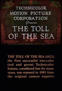 Смотреть бесплатно Жертвы моря / The Toll of the Sea / [1922] онлайн