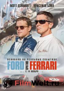 Смотреть Ford против Ferrari Ford v Ferrari [2019] бесплатно без регистрации