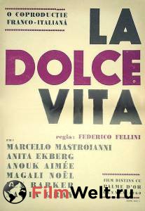 Смотреть онлайн фильм Сладкая жизнь - La dolce vita - (1960)