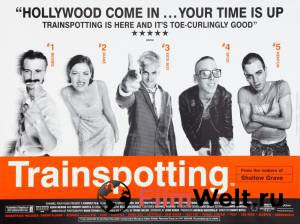 Смотреть интересный онлайн фильм На игле (1995) / Trainspotting / [1995]