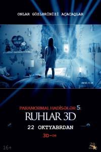   5:   3D Paranormal Activity: The Ghost Dimension 2015  