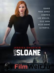 Смотреть увлекательный онлайн фильм Опасная игра Слоун - Miss Sloane