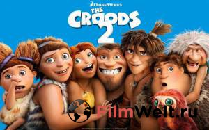Смотреть онлайн фильм Семейка Крудс: Новоселье / The Croods: A New Age /