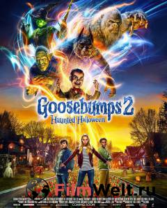 Смотреть фильм онлайн Ужастики 2: Беспокойный Хэллоуин - Goosebumps 2: Haunted Halloween бесплатно