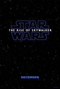    : . &nbsp; Star Wars: Episode IX - The Rise of Skywalker