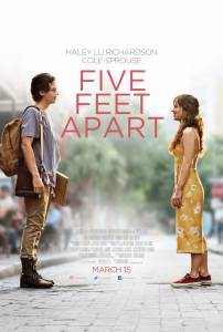 Смотреть интересный фильм В метре друг от друга / Five Feet Apart онлайн