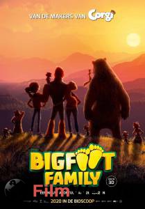 Смотреть фильм Семейка Бигфутов Bigfoot Family онлайн