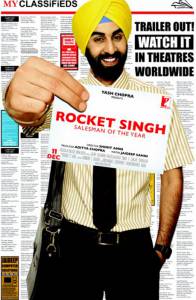   :   - Rocket Singh: Salesman of the Year - [2009]   